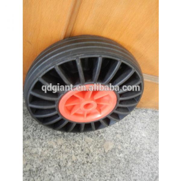 10 inch solid rubber wheel #1 image